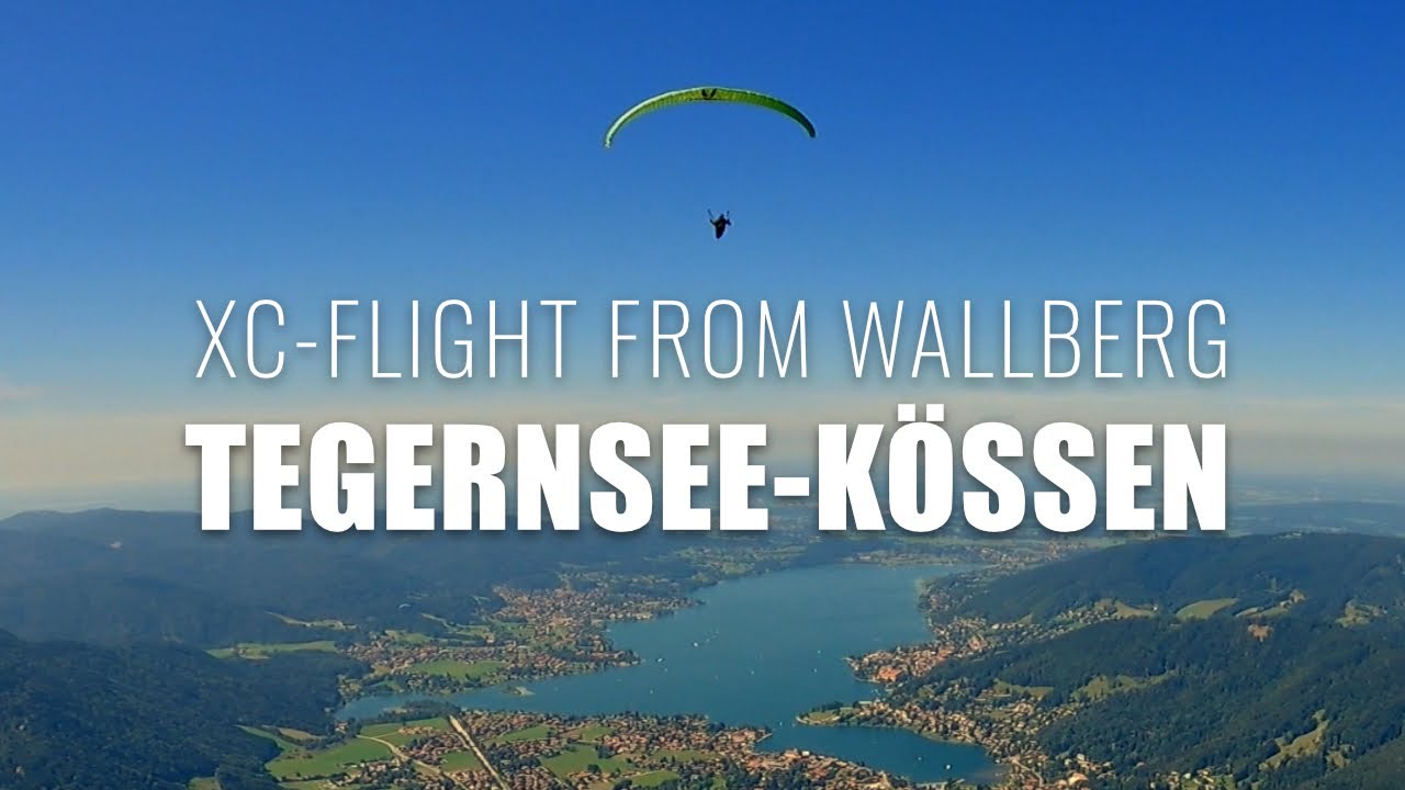 XC-Fligh from Wallberg, Tegernsee-Kössen