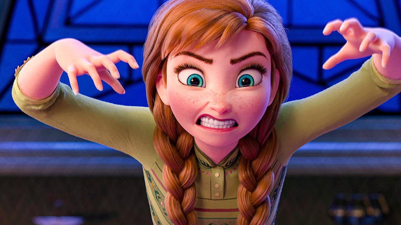 Playing Charades With Anna And Elsa Scene Frozen 2 19 Movie Clip Youtube