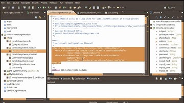 Drools Guvnor JAAS Authentication With MySQL