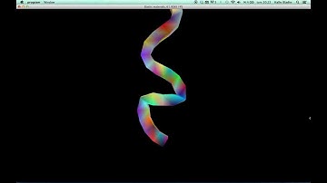 MSD system simulation in 3D, Snake
