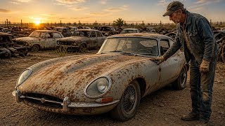 I Found a Forgotten 1969 Jaguar E-Type in a Junkyard — Full Restoration
