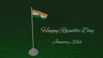 Happy Republic day 🇮🇳 | 3d Animated Indian flag | January 26th #republicday