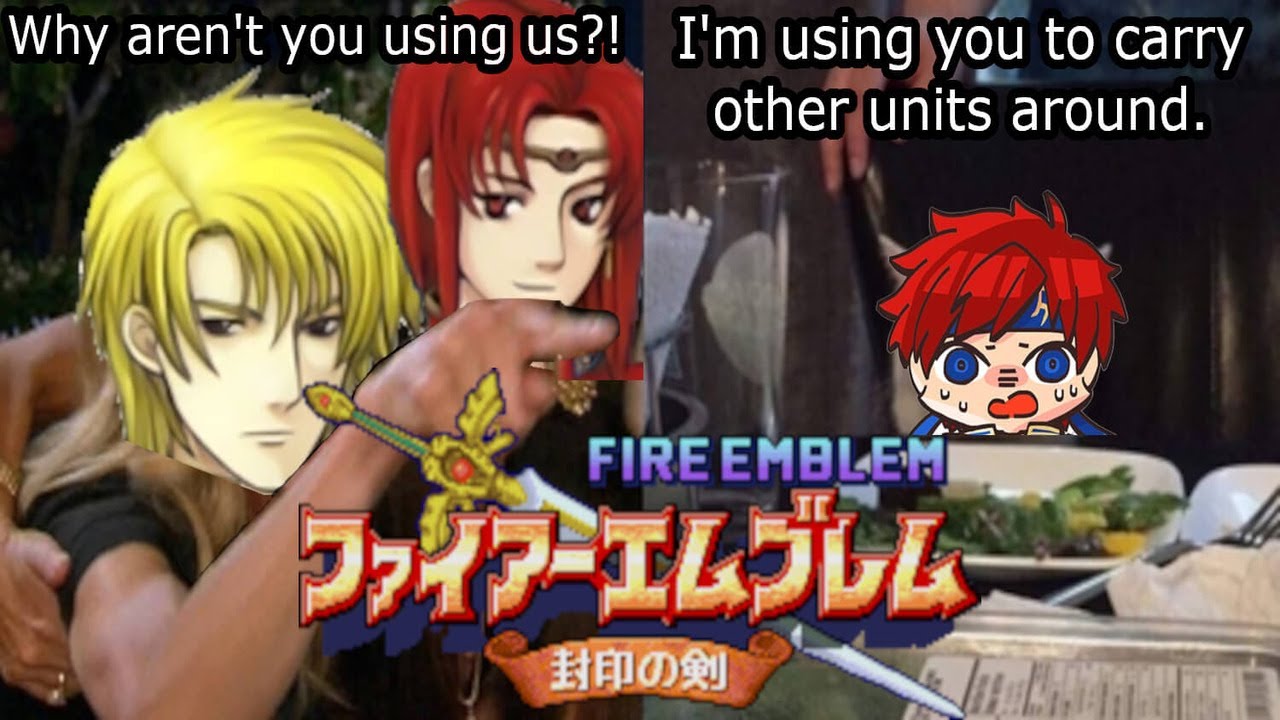 Fire Emblem Binding Blade - Chapter 13 [Hard Mode, Bad Units, 10 Turns]