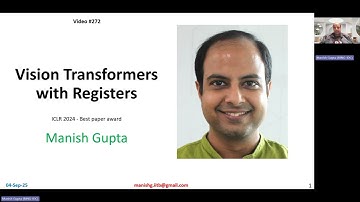 #272 Vision Transformer models with Registers