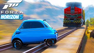 Isetta will get wrecked by this train in Forza Horizon 5?