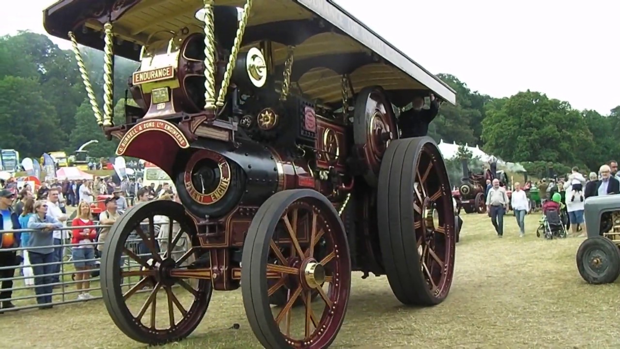 Steam Traction Engines at The Newport Show 2019