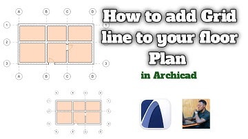 How to add Grid line to your floor plan