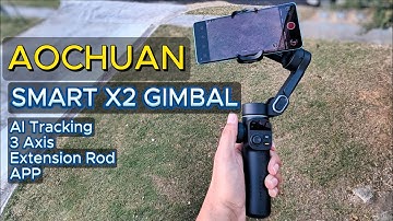 AOCHUAN Smart X2 Gimbal Review | 3 Axis | Budget | Selfie Stick | AI Tracking