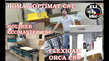 flexicam  orca 5 AXIS || holzher 3 AXIS ||  homag 3 AXIS / I OPERATE AND MANAGE THIS 3 CNC MACHINE