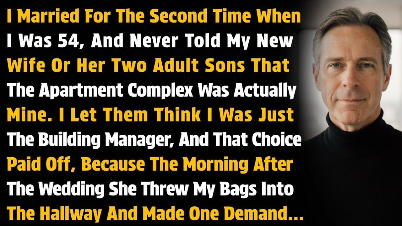 I Married For The Second Time When I Was 54, And Never Told My New Wife Or Her Two Adult Sons That…