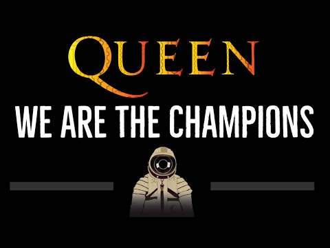 Queen • We Are the Champions (CC) 🎤 [Karaoke] [Instrumental Lyrics]