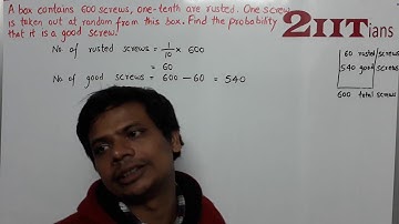 Probability Exercise 22 Q2 Class X ICSE | IIT JEE