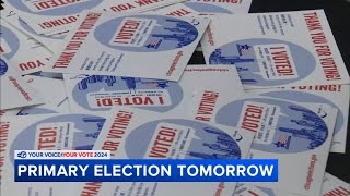 Lowest voter turnout in a decade as early voting for the 2024 Illinois primary election ends Monday