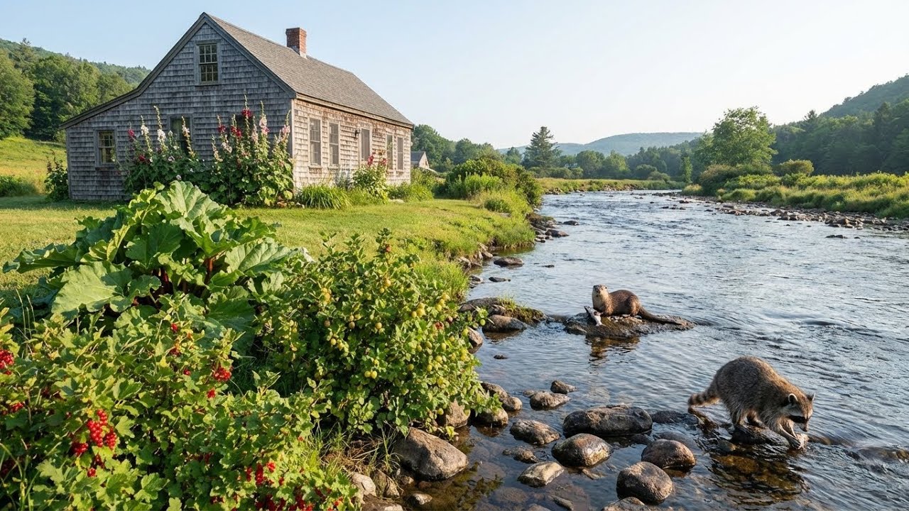 Peaceful Morning in the Countryside 🌿 Cozy Garden, Pets & Acoustic Music