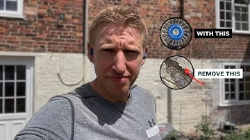 How to render over decades of flaky, blistered paint on a wall.