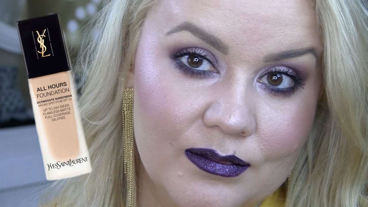 YSL All Hours Foundation Oily Skin First Impression YouTube ysl-all-hours-foundation-oily-skin-first-impression-youtube