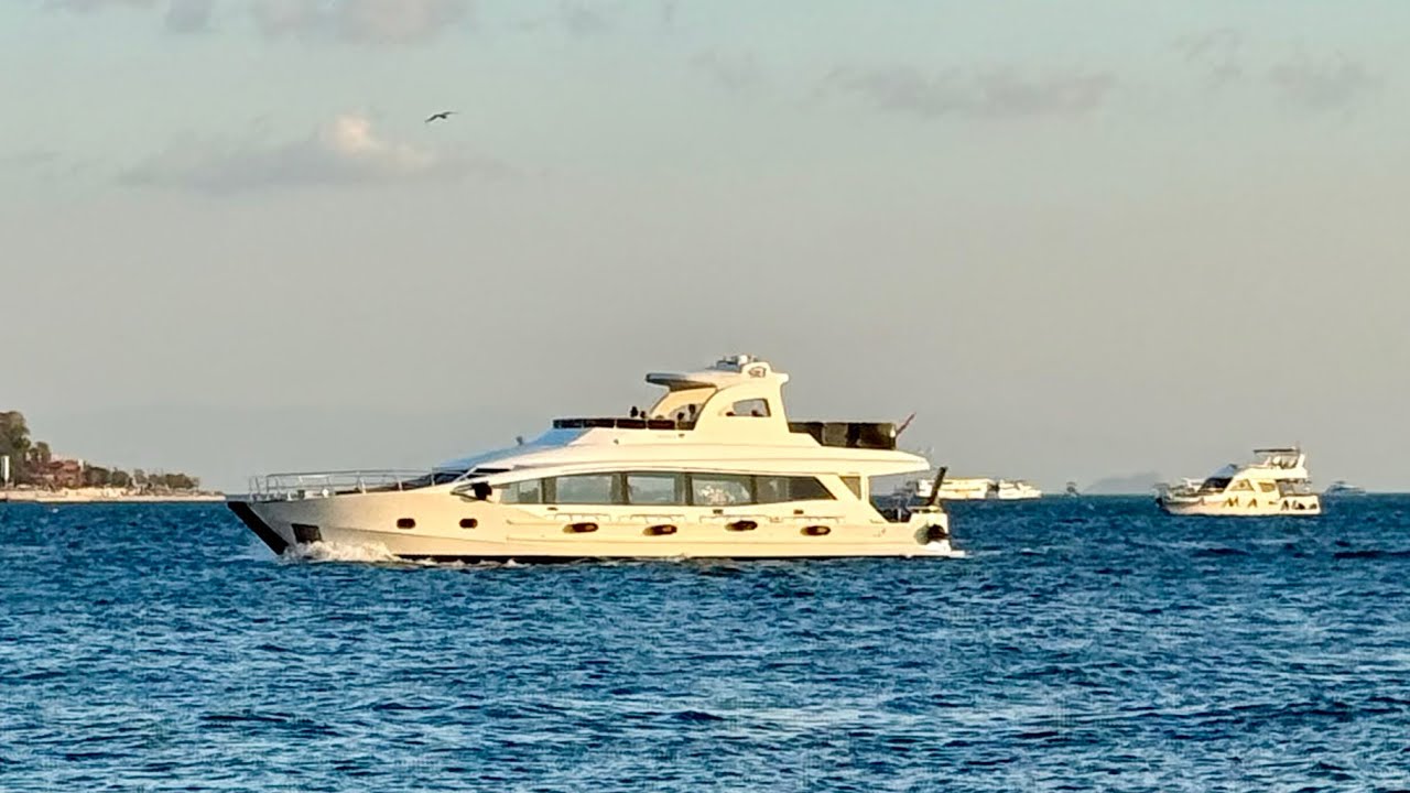 Bosphorus Luxury Yacht Cruise 🛟 Stunning Views of Istanbul Iconic Landmarks & Summer Travel Vibes 🛥️