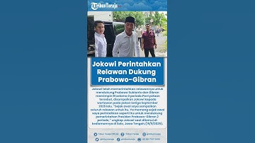 Kata NasDem, PDIP, hingga Pengamat soal Jokowi Perintahkan Relawan Dukung Prabowo-Gibran 2 Periode