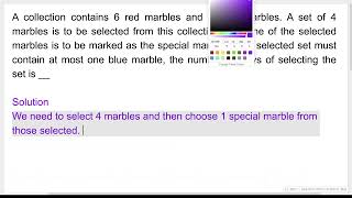 Problem Solving | Combinatorics | JEE Advanced 2016