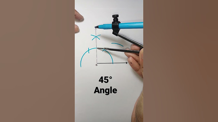 45 degree angle