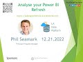 Analyse your Power BI Refresh by Phil Seamark