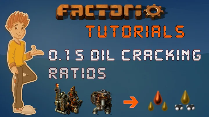 Factorio 0.15 Tutorial - Oil Cracking Ratios & Calculations