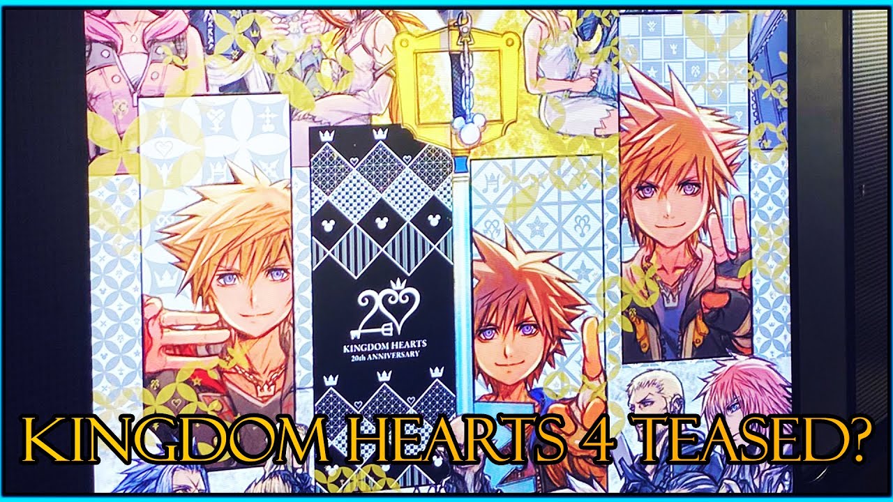 Kingdom Hearts 4 Teased At The KH20th Event?