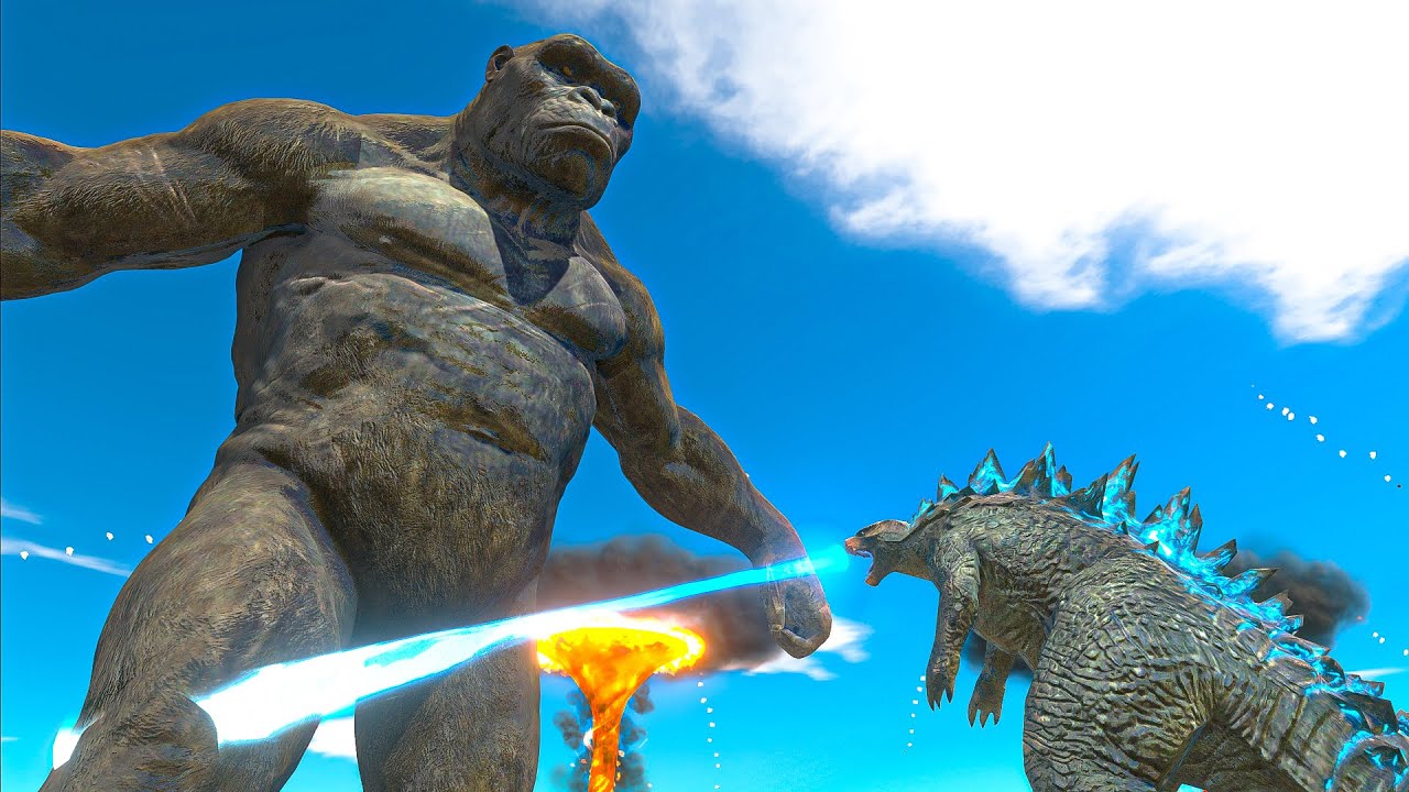 Godzilla 2014 Epic Battles- Animal Revolt Battle Simulator