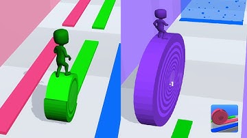 Layers Roll  Game Full Gameplay Walkthrough  New level To Max Level  Andriod, IOS