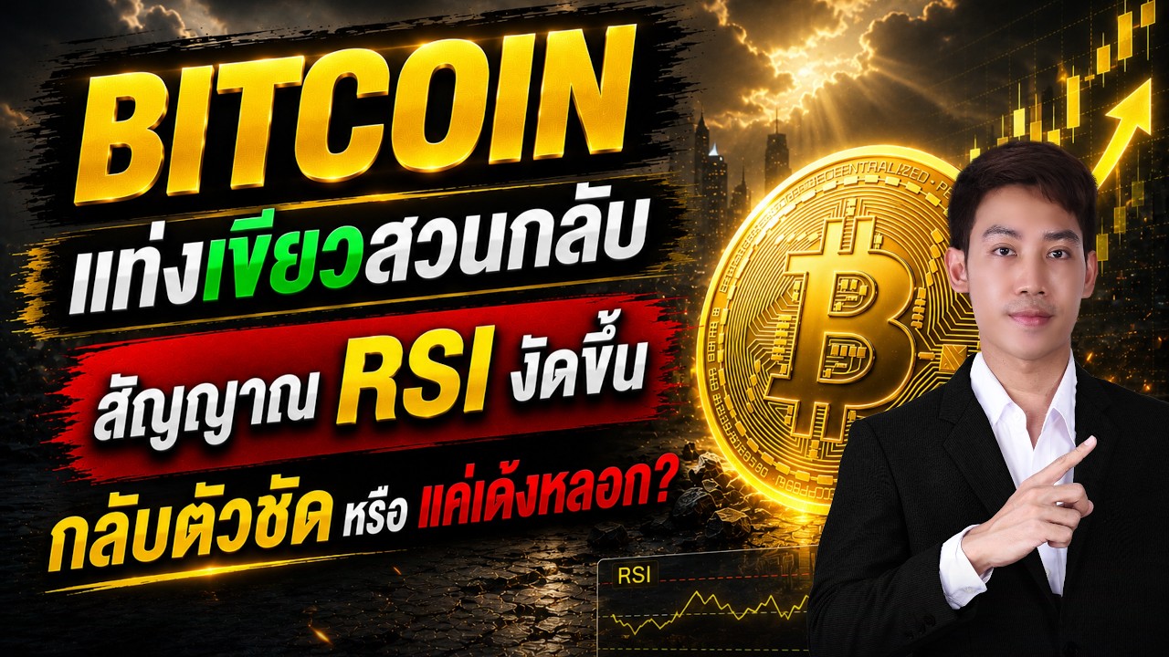 BITCOIN สัญญาณRSIเริ่มงัดจบขาลงหรือยัง???!!!