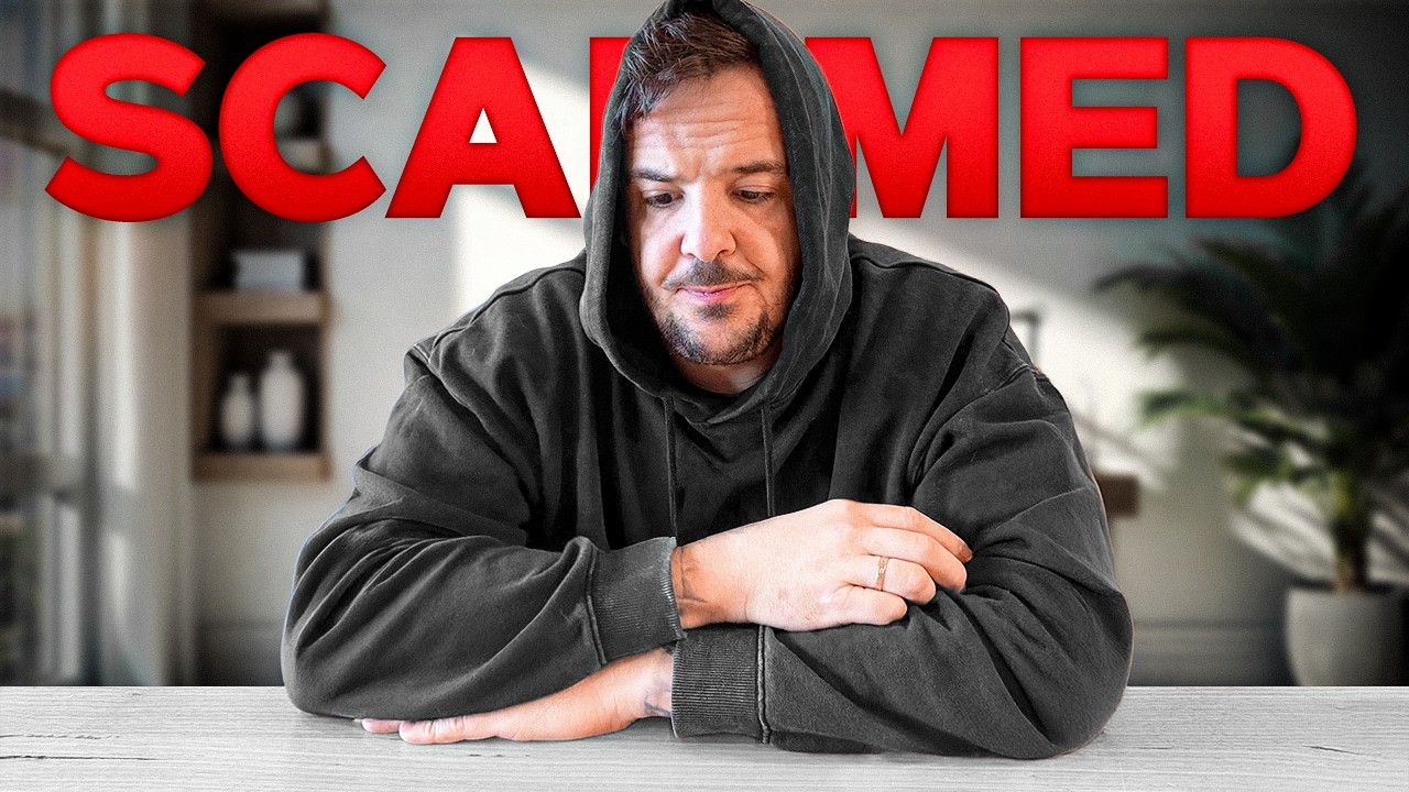 i finally got scammed...
