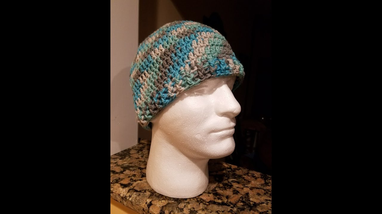 Crocheting a Basic Hat Tutorial YouTube