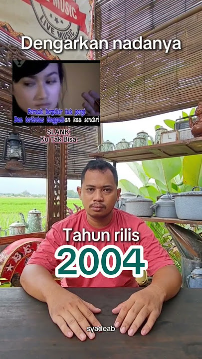 Apakah lagu Slank 'Ku Tak Bisa' terdengar mirip dengan lagu itu?#shorts #viral #reels #music #tiktok