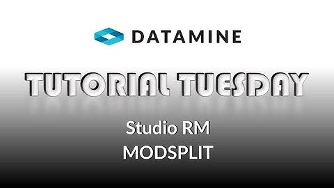 Studio RM: MODSPLIT
