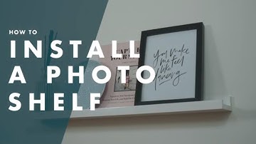 How To Make A Photo Ledge - Bunnings Warehouse