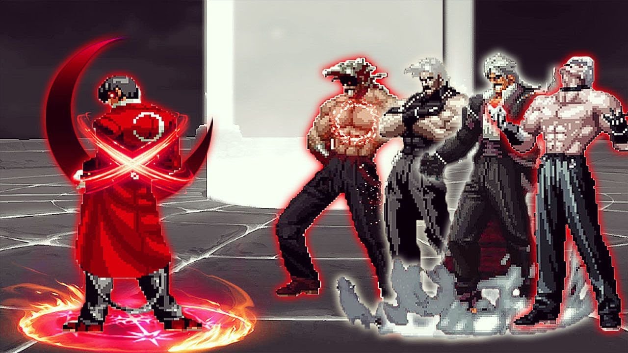 [KOF MUGEN] Orochi Iori CT QS Vs Ultimate Rugal Team - YouTube