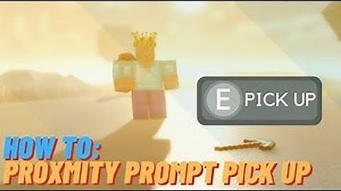 Roblox Studio | How to make Custom ProximityPrompt [ FREE ]