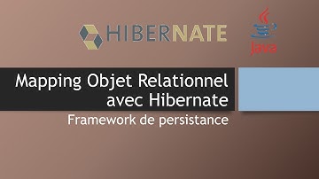 MAPPING OBJET RELATIONNEL AVEC HIBERNATE [Framework de persistance ]