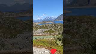 The Beauty of Skrova 🌅🇳🇴#lofoten #naturelovers #norweynature#shortsvideo