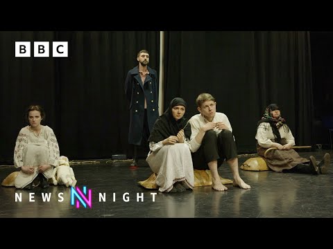 Eurovision: ukrainian refugees bring their history to life at liverpool festival - bbc newsnight