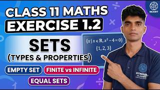 Class 11 Maths Chapter 1 Exercise 1.2 | Sets (समुच्चय) | Full NCERT Solution