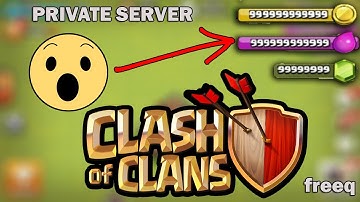 clash of clans Hack !! | Private server | unlimited gems , gold and elixer [ link ]