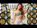 Je prepare 10 repas fit  healthy en 1h  meal prep rapide et facile