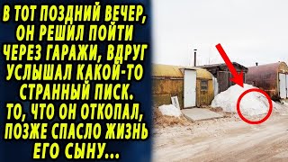 В Поздний Вечер Он Решил Пойти Через Гаражи, Как Вдруг Услышал Какой То Странный Писк…