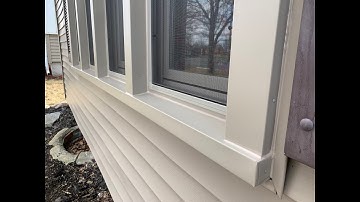 Aluminum Window Wrapping Timelapse