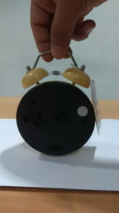 Jam Weker Stainless Kring Motif Bird Wooden