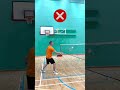 Singel forehand cross net 🏸💥 #badminton #2026short #kejuaraanbadmintonasia #skills