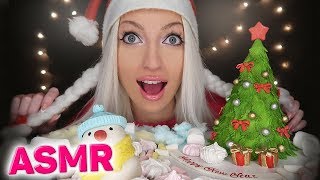 ASMR Happy New Year ? Edible Christmas Tree (EDIBLE SNOWMAN, CHRISTMAS MUKBANG 먹방) ⛄ ASMR Eating