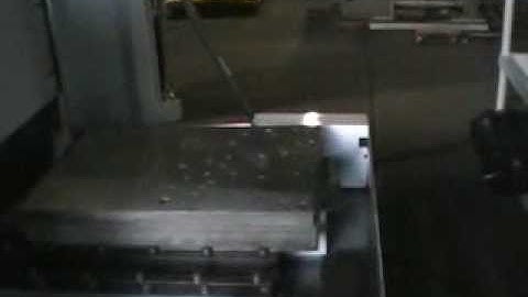 Fanuc RoboDrill pallet change