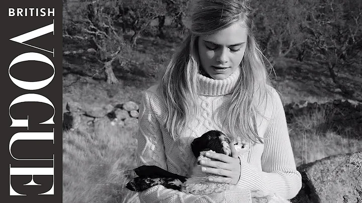 Cara Delevingne & Her Baby Lamb | Celebrity Interv...